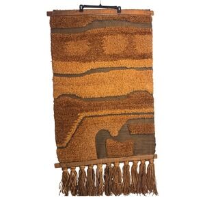 1960's MCM Textured Wall Tapestry - *RARE*